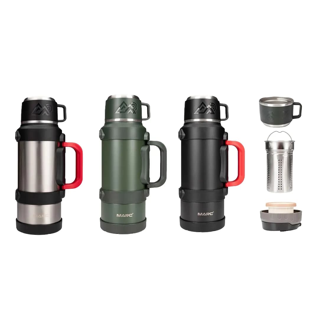 2.0L Stainless Steel Vacuum Flask | 12H Hot & 24H Cold Insulated Flask UAE