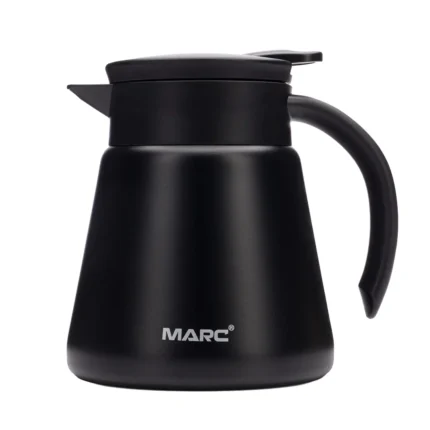 Stainless Steel Vacuum Flask | Insulated Hot Beverage Flask UAE - 600mL, Black