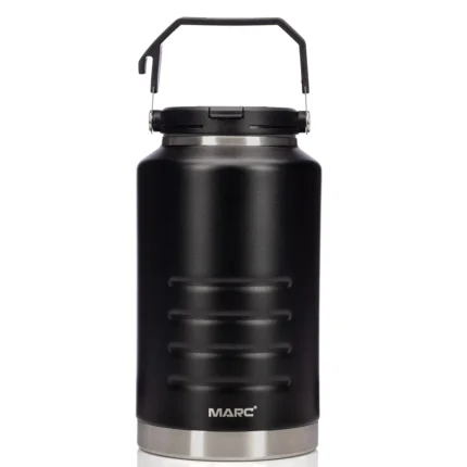 2.0L Vacuum Flask | Large Capacity Insulated Thermos Flask UAE - Black