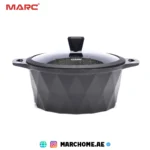 10PCS Granite Non-Stick Cookware Set with Silicone Lids & Induction Base | Premium Kitchen Set UAE - Image 4