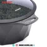 10PCS Granite Non-Stick Cookware Set with Silicone Lids & Induction Base | Premium Kitchen Set UAE - Image 9